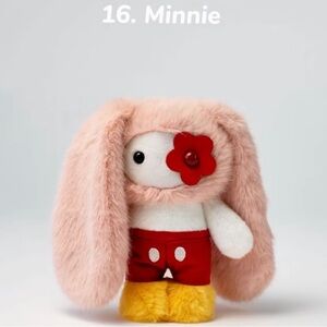 CJ HENDRY x PHILLIPS AUCTION JUJU plush pendant blind box #16 MINNIE rare NEW